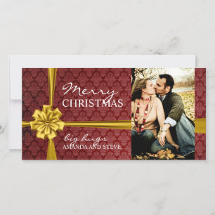 Modern Christmas Photo Card