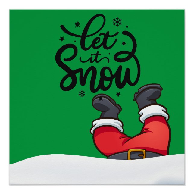 Modern Christmas Poster (Front)