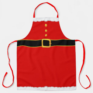 Modern Christmas Santa Claus Apron
