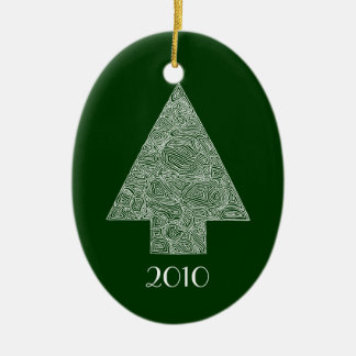 Modern Christmas Tree Ceramic Tree Decoration