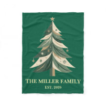 Modern Christmas Tree Illustration