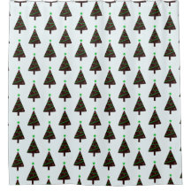 Modern Christmas Tree Seamless Pattern