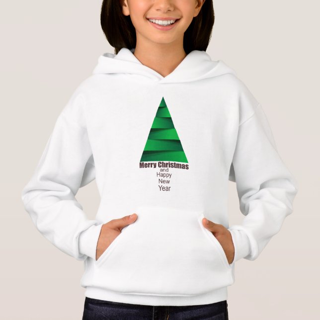 Modern Christmas Tree T-Shirt (Front)