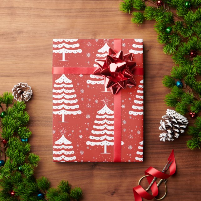 Modern Christmas Wrapping Paper (Holiday Gift)