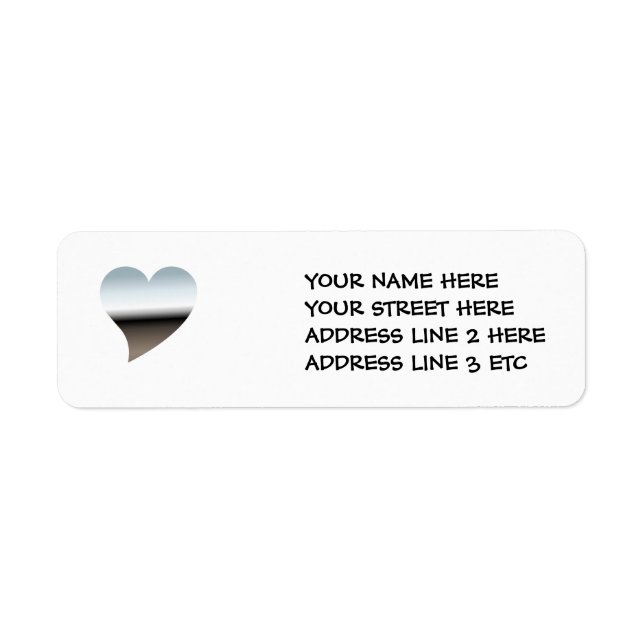 Modern Chrome Heart (Front)