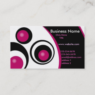 Modern Circles Business Card