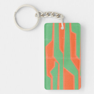 Modern Circuit I Key Ring