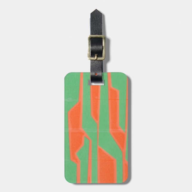 Modern Circuit I Luggage Tag (Front Vertical)