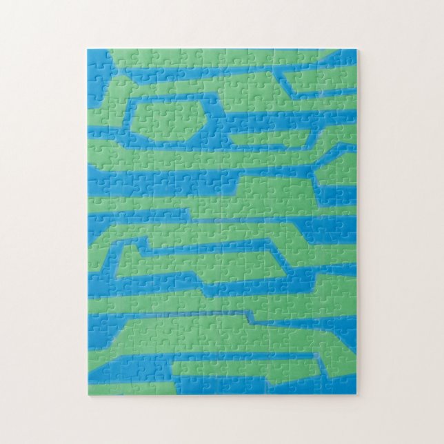 Modern Circuit V Jigsaw Puzzle (Vertical)