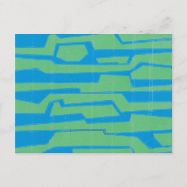 Modern Circuit V Postcard (Front)