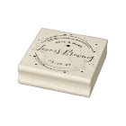 Modern Circular Love is Brewing Wedding Favour