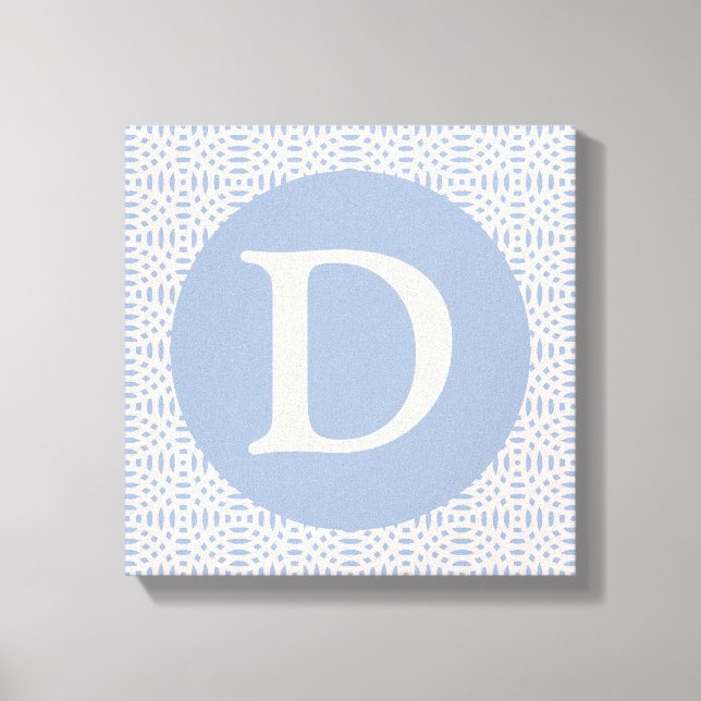 Modern Circular Shapes Seamless Pattern Canvas Print (Front)