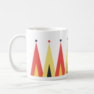 Modern Circus Big Top Pattern Coffee Mug