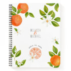 Modern Citrus Wedding Oranges + Orange Blossoms