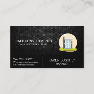 Modern City Modern House Business Card