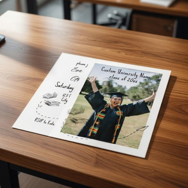 Modern Class of 2026 Graduation Invitation (Creator Uploaded)