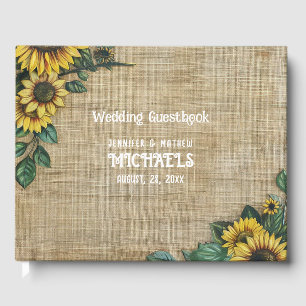 Modern Classic Guest Book