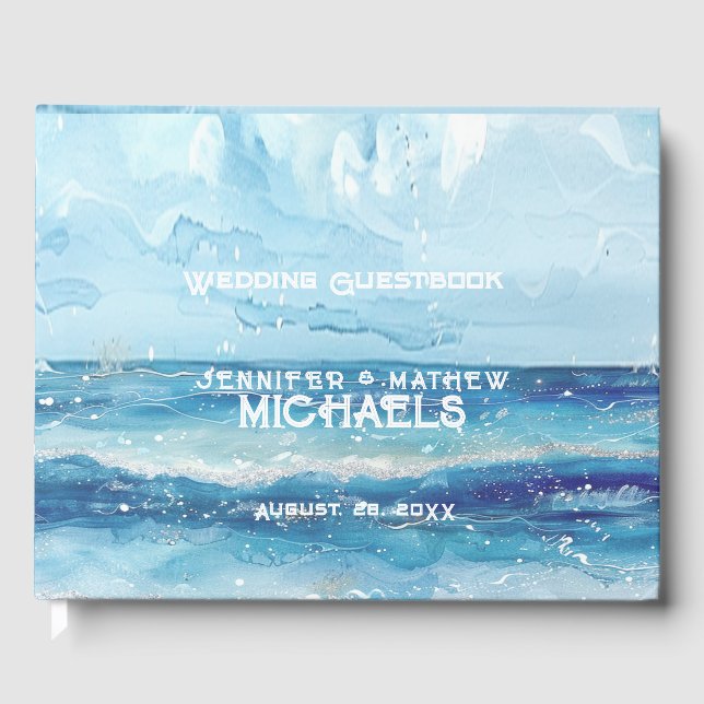 Modern Classic  Guest Book (Front)