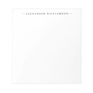 Modern Classic Minimalist Basic Dots Professional Notepad