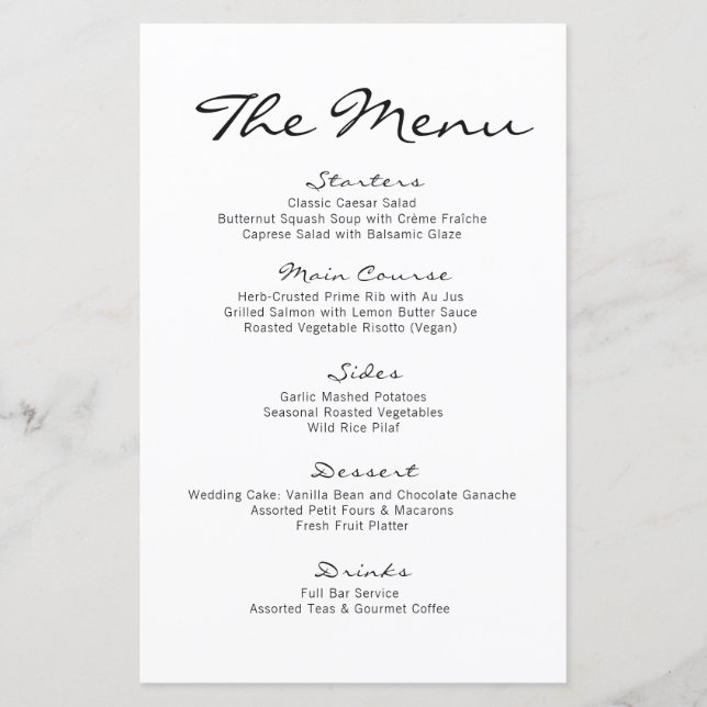 Modern Classic Minimalist Typography (Front)