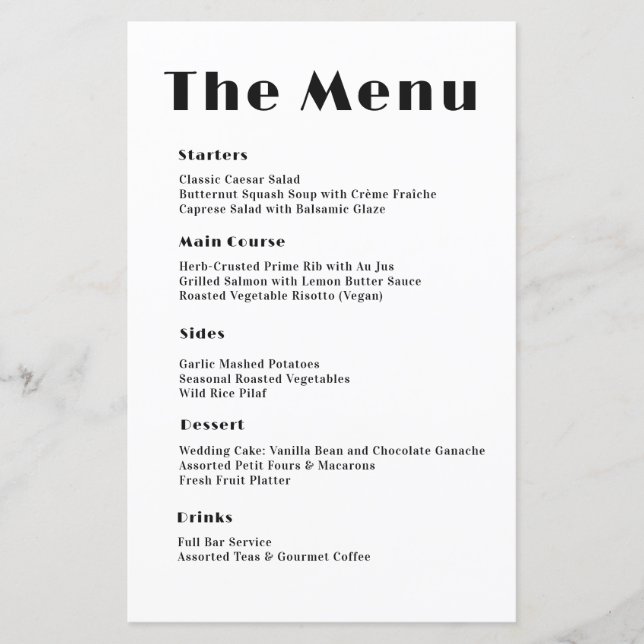 Modern Classic Minimalist Typography (Front)