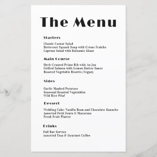 Modern Classic Minimalist Typography