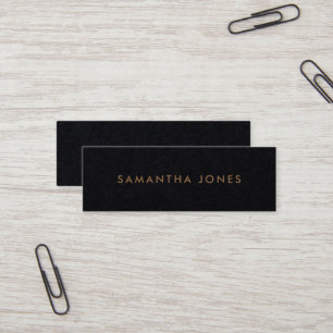 Modern Classic Personalised Mini Business Card