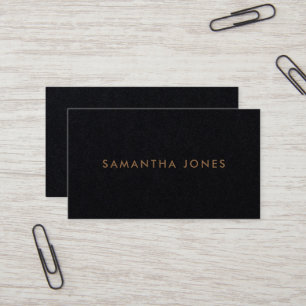 Modern Classic Personalised Mini Business Card