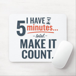 Modern Classic Productivity Inspiration Profession Mouse Mat