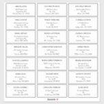 Modern Classic Wedding guest address labels<br><div class="desc">This modern classic wedding guest address labels is perfect for your elegant modern wedding. This design features black simple calligraphy off set on a neutral bright white background to match your classic traditional wedding or minimalist boho wedding in the spring, summer, fall, or winter. Please feel free to reach out...</div>