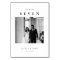 Modern Classic Wedding Photo Table Number Card