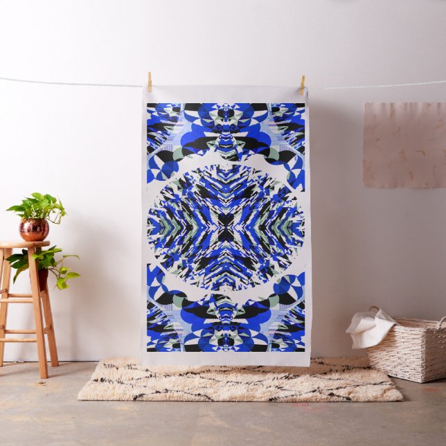 Modern Classical  Blue...... Fabric (In Situ)