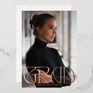 Modern Classy Tyopgraphy Graduate Photo 2023