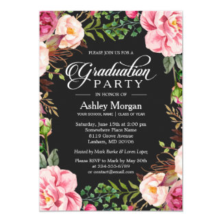 Girly Graduation Invitations 5