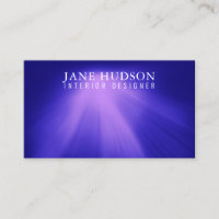 Modern Clean Elegant Design Pink Light on Blue