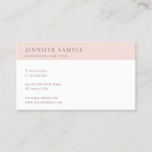 Modern Clean Professional Designed Template Cute Business Card