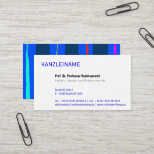 Modern clear professional use  business card