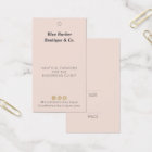 Modern Clothing Boutique Blush Pink Price tag