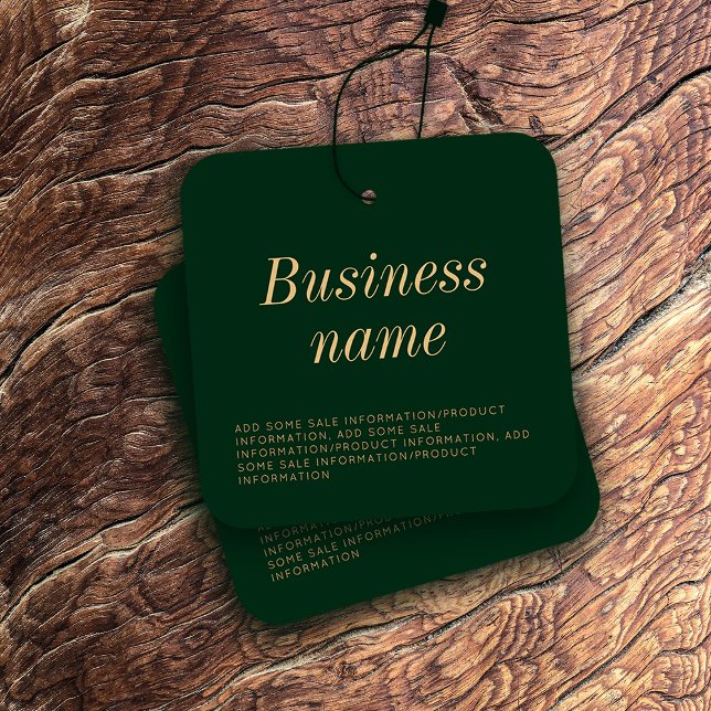 Modern Clothing Hang Tag (Creator Uploaded)