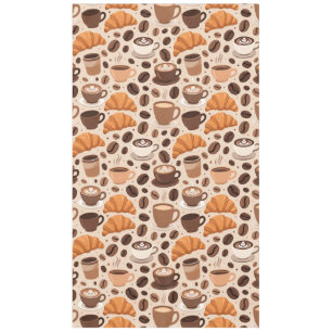 Modern Coffee Aesthetic Pattern Tablecloth