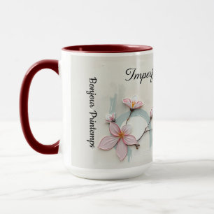 Modern Coffee Bar Deco Aesthetic Personalised Mug