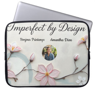 Modern Coffee Bar Deco Aesthetic Personalized Laptop Sleeve