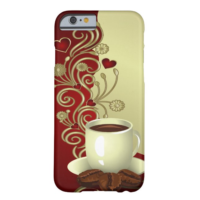 Modern Coffee Lover Case-Mate iPhone Case (Back)