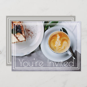 Modern Coffee Morning Invitation