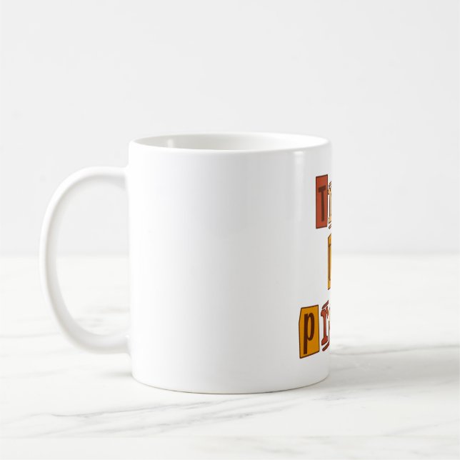 Modern Coffee Mug (Left)
