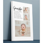 Modern Collage Best Grandpa Ever Beauty Gift Canvas Print<br><div class="desc">A modern collage "Best Grandpa Ever" gift is a creative and personalised way to show your appreciation and love for your grandfather. This type of gift typically involves using digital technology to compile a collection of photos and images that showcase special moments and memories you have shared with your grandpa....</div>
