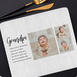 Modern Collage Best Grandpa Ever Beauty Gift Cutting Board<br><div class="desc">A modern collage "Best Grandpa Ever" gift is a creative and personalised way to show your appreciation and love for your grandfather. This type of gift typically involves using digital technology to compile a collection of photos and images that showcase special moments and memories you have shared with your grandpa....</div>