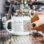 Modern Collage Best Grandpa Ever Beauty Gift Espresso Cup<br><div class="desc">A modern collage "Best Grandpa Ever" gift is a creative and personalised way to show your appreciation and love for your grandfather. This type of gift typically involves using digital technology to compile a collection of photos and images that showcase special moments and memories you have shared with your grandpa....</div>