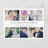 Modern Collage Business Marketing Postcards