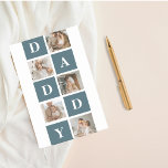 Modern Collage Fathers Photo & Green Daddy Gifts Post-it Notes<br><div class="desc">A modern collage fathers photo is a personalised gift that combines multiple photos of a father or father figure in a creative and stylish manner. It involves selecting several meaningful pictures and arranging them in a collage format, often with overlapping or grid-like designs. The photos can feature different moments or...</div>